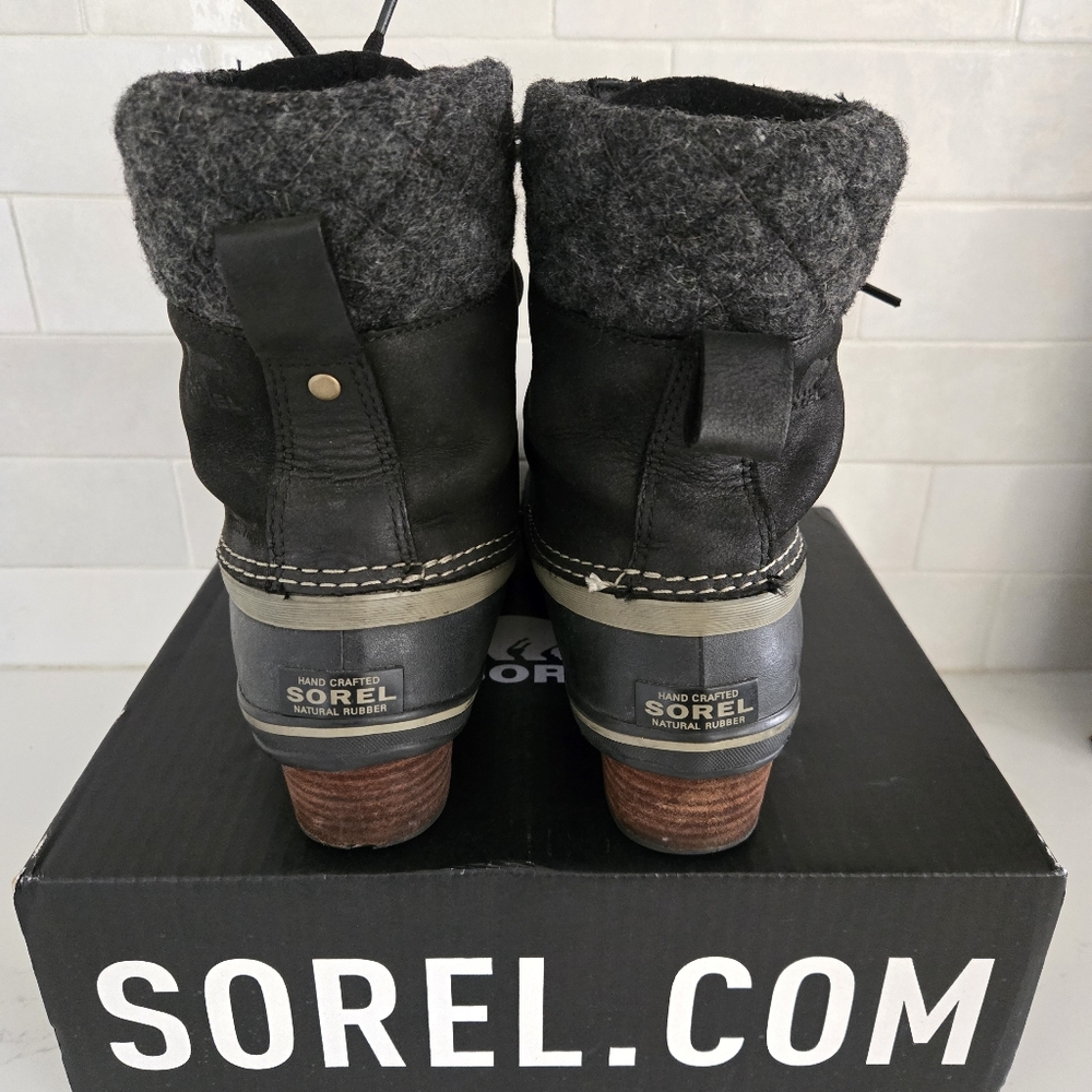 Sorel Slimpack II Lace-Up Waterproof Leather Insulated Rubber Winter Snow Boot 9 - Picture 5 of 9